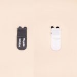 Attisocks Calcetines forma pie Panda & Koala (2 pares) - calcetines antideslizantes - Imagen 2