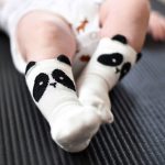 Attisocks Calcetines forma pie Fox & Panda (2 pares) - calcetines antideslizantes - Imagen 2