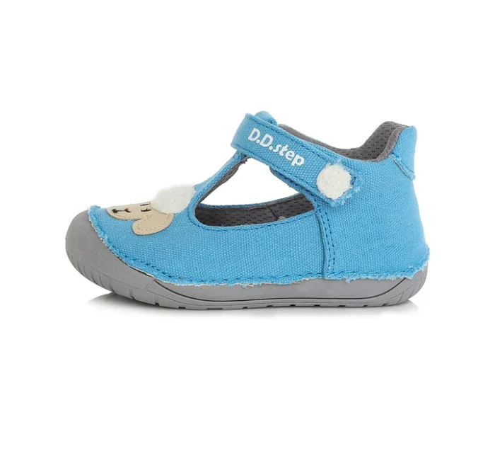 Sandalias respetuosas de lona DDStep Azul C070-368 - Imagen 6