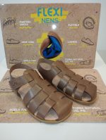 Calzado barefoot Sandalia Flexi Nens 180 Sport Taupe T 30