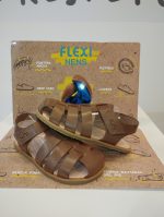 Calzado barefoot Sandalia Flexi Nens 180 Sport Taupe T 30 - Imagen 3