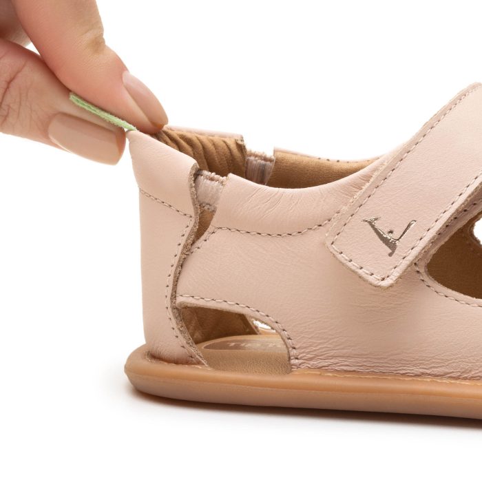 Sandalia respetuosa Tip Toey Joey Sleeky Papaya Cream - Imagen 4