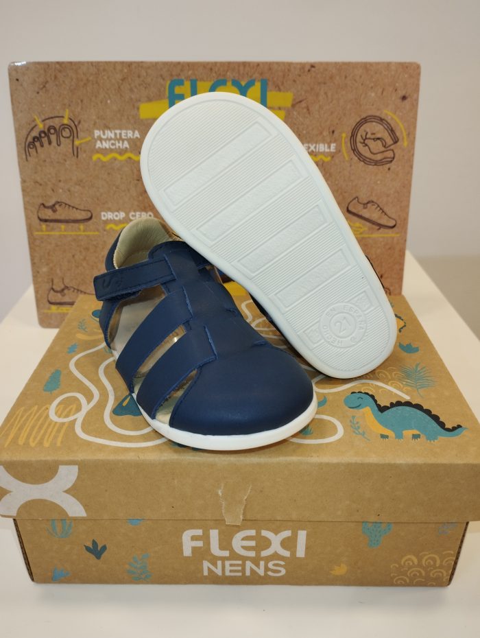 Calzado barefoot Sandalia Flexi Nens 260H Salvaje Iris - Imagen 2