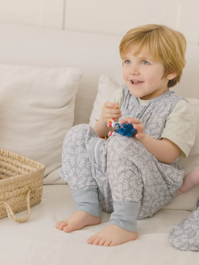 SACO DE DORMIR CON PIES-TOG 0.5-BLUE GARDEN - Imagen 2