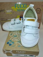 Deportiva colegial respetuosa FlexiNens 9000-R Match Blanco - Imagen 5