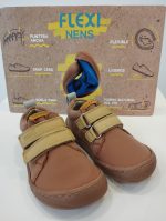 Botín Respetuoso FlexiNens modelo 9010-R Lavanda Caramel/Mostaza/Grey