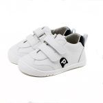 Deportiva Respetuosa Piruflex Vegana Blanca Combinada con Azul