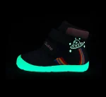 Bota Respetuosa de invierno DDSTEP W073-355 en color Azul con suela fluorescente - Imagen 3