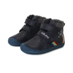 Bota Respetuosa de invierno DDSTEP W073-355 en color Azul con suela fluorescente