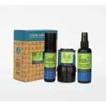 Kit de limpieza del Calzado (Bálsamo limpiador de cuero + Aceite para cuero + Desodorante Antibacteriano)