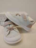 Piruflex Deportiva Microfibra Perforada Blanca y Rosa PF380-2 - Imagen 2