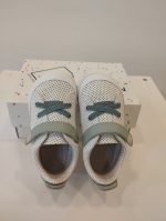 Piruflex Deportiva Microfibra Perforada Blanca y Verde PF380-5 - Imagen 6