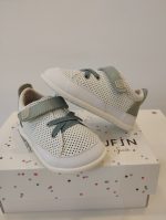 Piruflex Deportiva Microfibra Perforada Blanca y Verde PF380-5 - Imagen 3