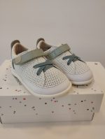 Piruflex Deportiva Microfibra Perforada Blanca y Verde PF380-5