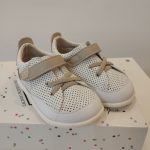 Piruflex Deportiva Microfibra Perforada Blanca y Beige PF380-3