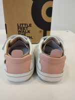 Deportiva respetuosa de primeros pasos Old Soles 0083RT Baby Mesh Blanca y rosa - Imagen 3