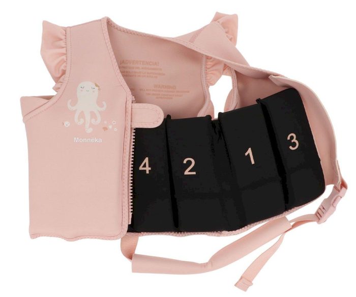 Chaleco Flotador Aprendizaje con Volantes Jolie The Octopus - Imagen 3