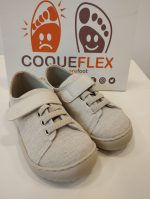Deportiva Respetuosa Coqueflex Kids Lona color beige