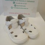 Sandalias Piruflex Microfibra Perforada Blanco