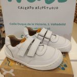 Deportiva colegial respetuosa FlexiNens 9015-R Match Blanco