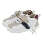 Deportiva Respetuosa Piruflex Blanca y Granate PF178-2l