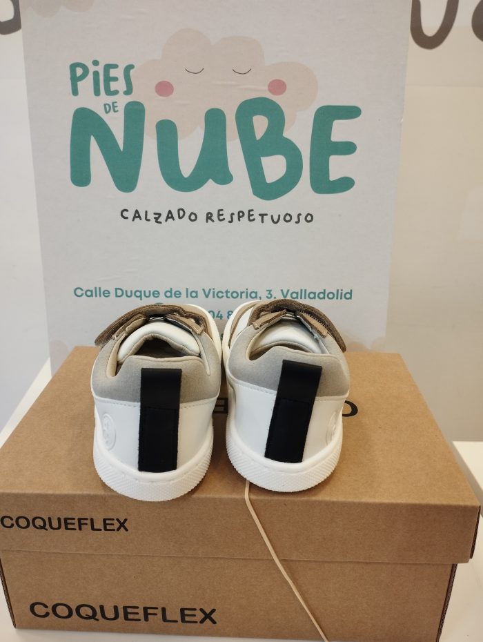 Deportiva Respetuosa Coqueflex Kids 15503 Roler Plata - Imagen 2