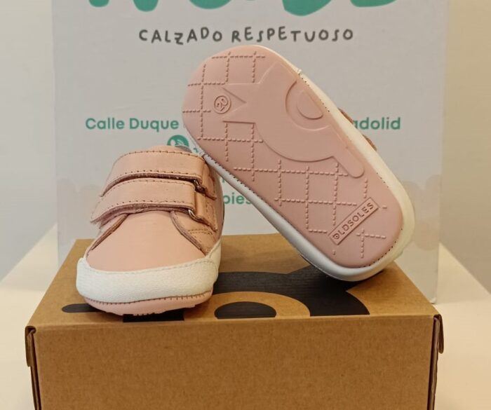 Deportiva Old Soles 0092RT Baby Tot Powder Pink - Imagen 3