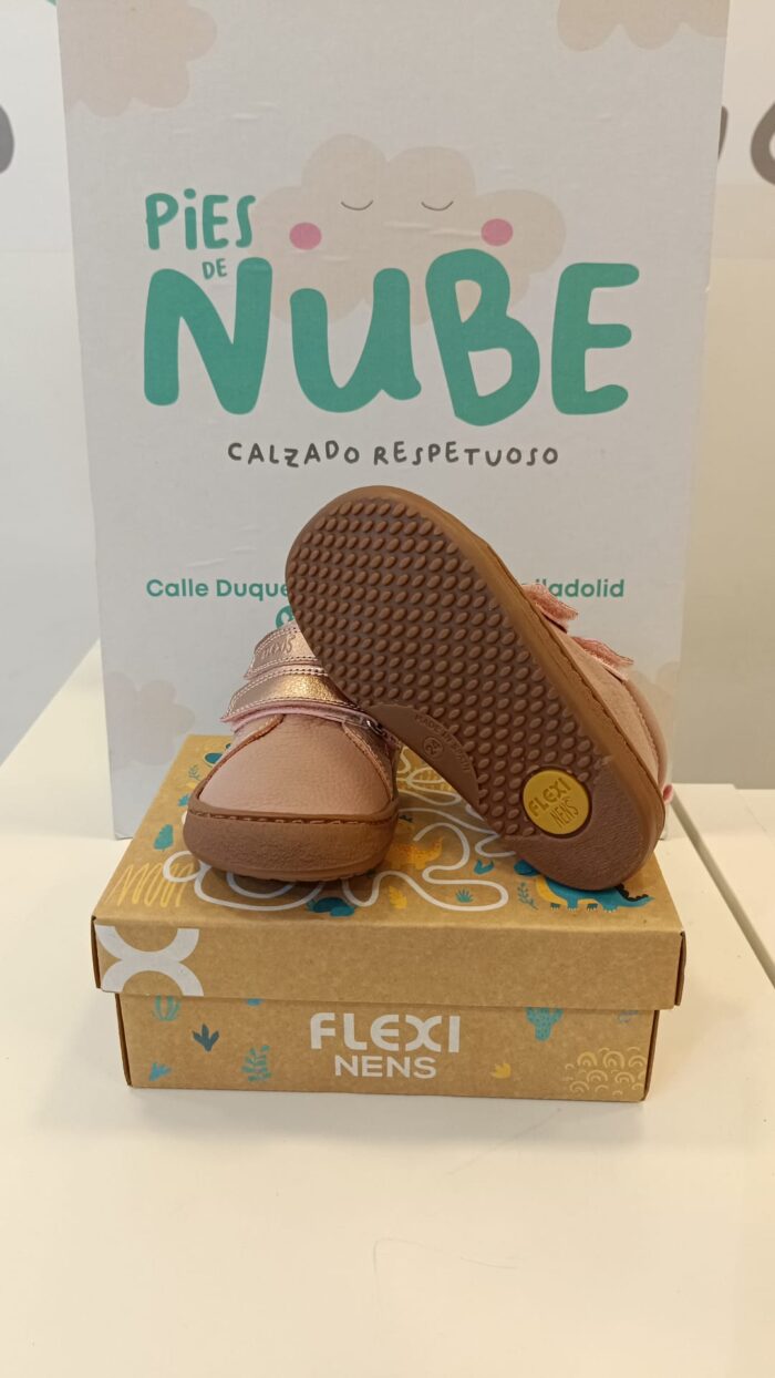 Botín Respetuoso FlexiNens modelo 9010-R Lavanda Pink Nude - Imagen 2