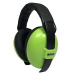 Cascos Banz Anti Ruido Verde Flúor Baby