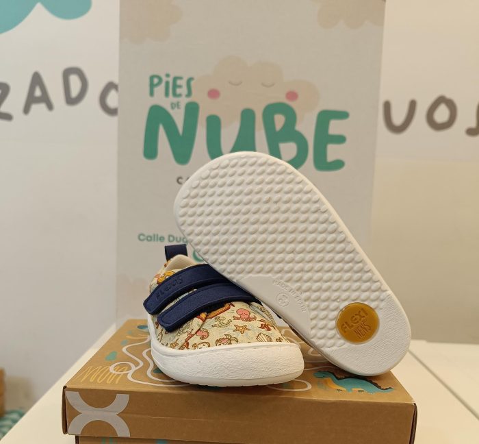 Deportiva Respetuosa Lona FlexiNens 9110R Sea/ Micros Kids209/Navy - Imagen 2
