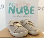 Deportiva Respetuosa Coqueflex Kids Lona color Piedra