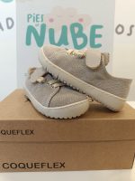 Deportiva Respetuosa Coqueflex Kids Lona color Piedra - Imagen 2