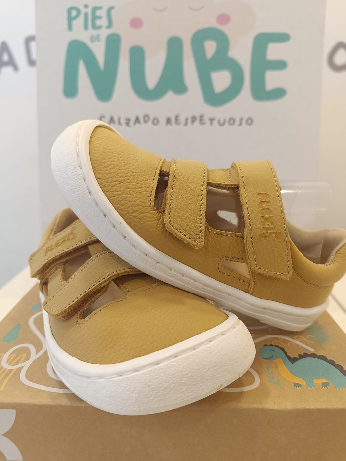 Sandalias Respetuosas Flexinens 9035R Lavanda/Mostaza - Imagen 2