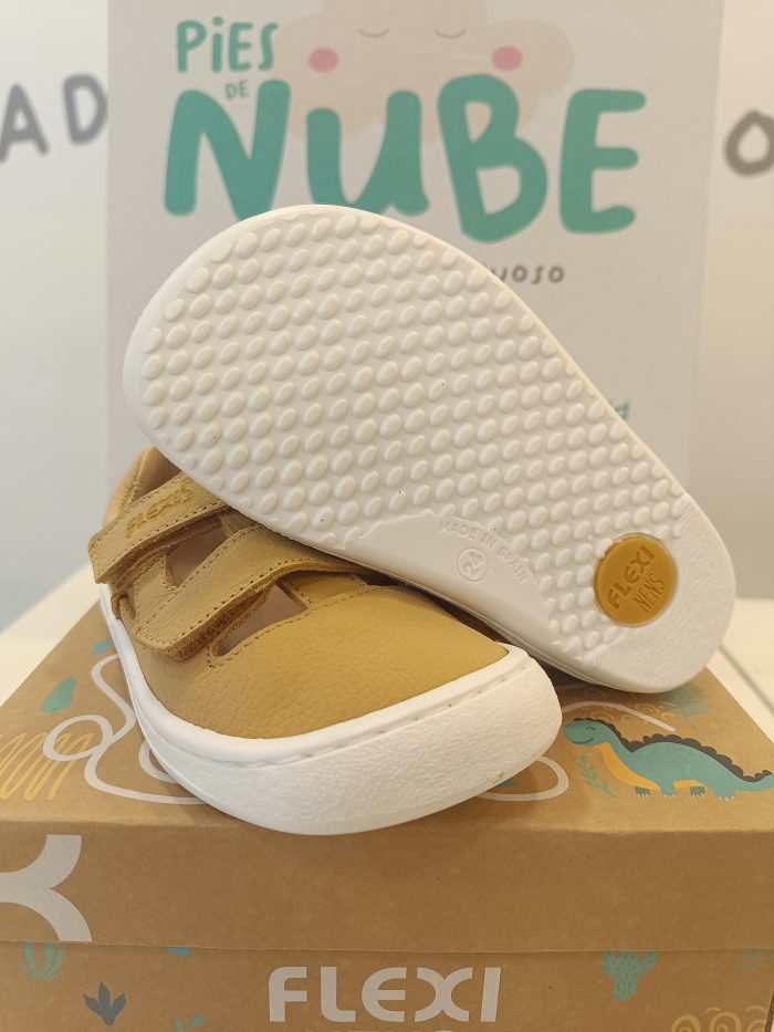 Sandalias Respetuosas Flexinens 9035R Lavanda/Mostaza - Imagen 3