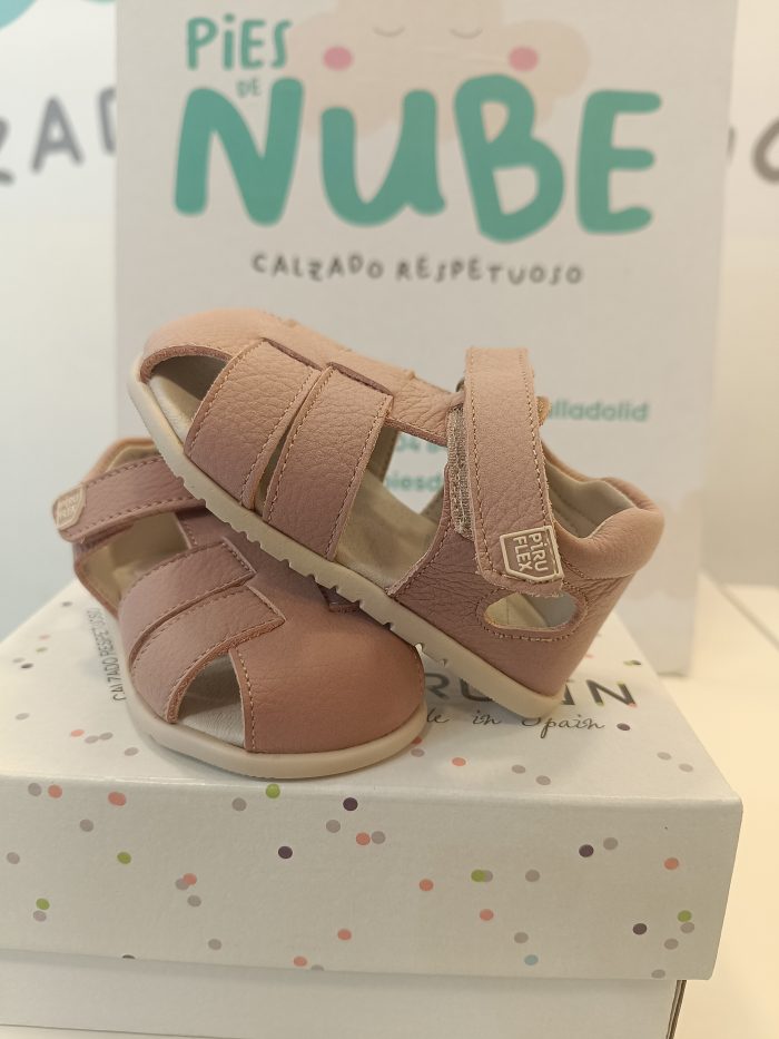 Sandalias Piruflex Piel 394-3 Rosa - Imagen 2