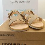 Sandalia Coqueflex Kids Serraje Beige
