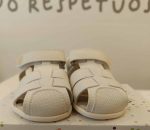 Sandalias Piruflex Piel Blanca 393-1