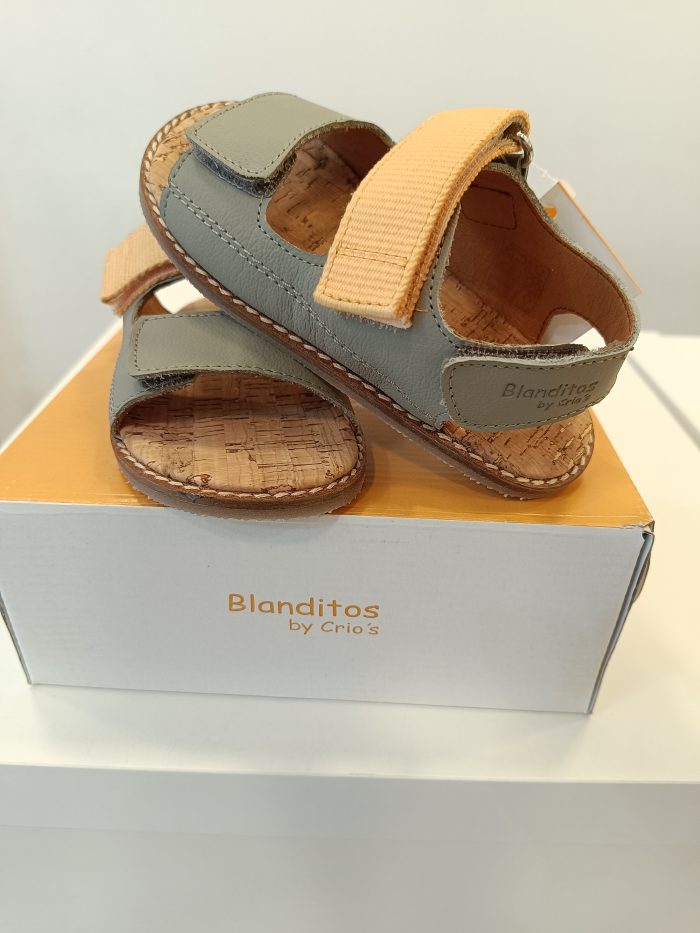 Sandalias respetuosas Blanditos by Crio's CASPIO Verde - Imagen 2