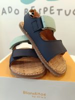 Sandalias respetuosas Blanditos by Crio's CASPIO Navy - Imagen 2