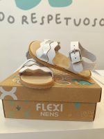 Sandalias FlexiNens 5135 LI Box/Caprone Blanco/Plata - Imagen 2