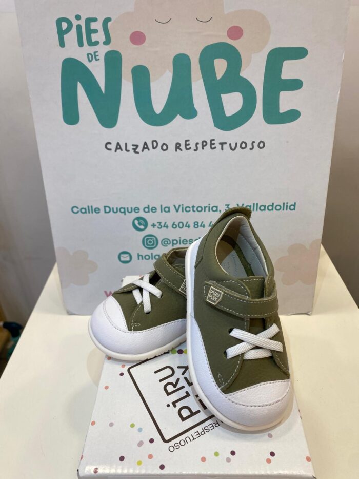 Piruflex Deportiva Primeros Pasos Davinci Moss (Verde) PF 166-1 - Imagen 3