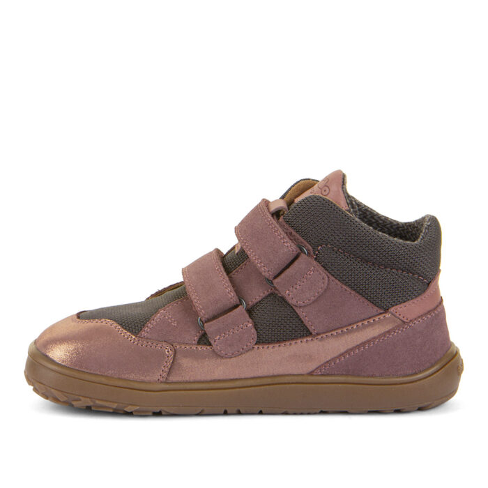 Botas Froddo Barefoot UP Tex Autumn Grey/Pink G3110268-8 - Imagen 2