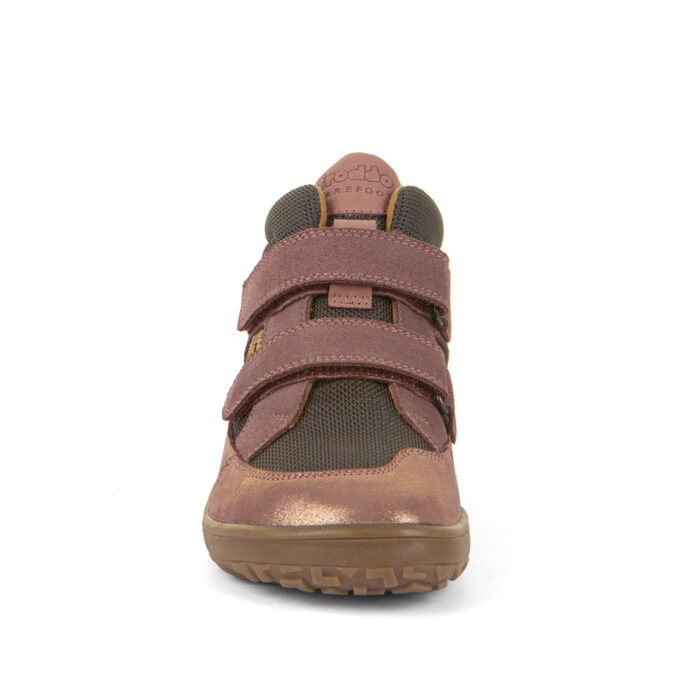 Botas Froddo Barefoot UP Tex Autumn Grey/Pink G3110268-8 - Imagen 3