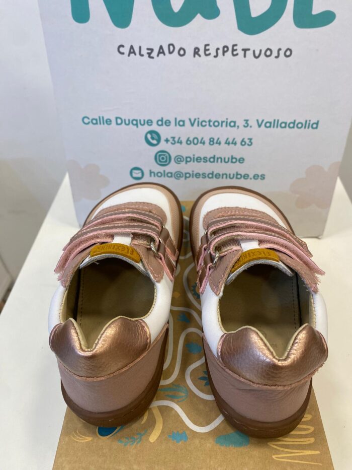 Calzado respetuoso FlexiNens 9015-R MATCH/SALVAJE/LAVANDA/KOBE NUDE/BLANCO/PINK - Imagen 4