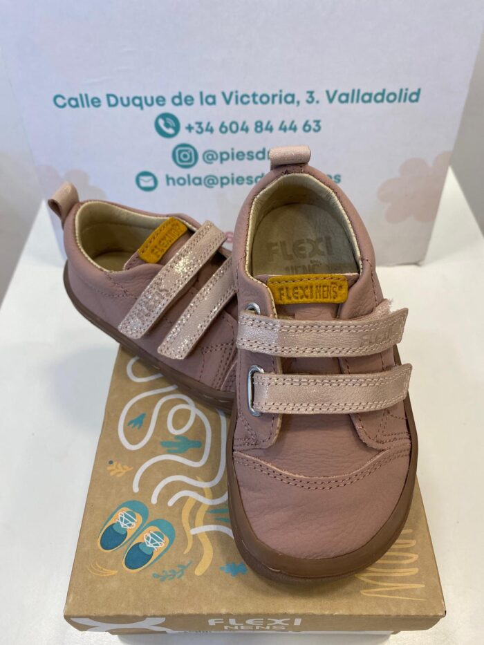 Calzado respetuoso FlexiNens 9000-R LAVANDA/ORION PINK/NUDE - Imagen 3