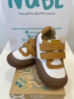Calzado respetuoso FlexiNens 9015-R MAT/SAL Taupe/Blanco/Mojave - Imagen 4