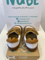 Calzado respetuoso FlexiNens 9015-R MAT/SAL Taupe/Blanco/Mojave - Imagen 2