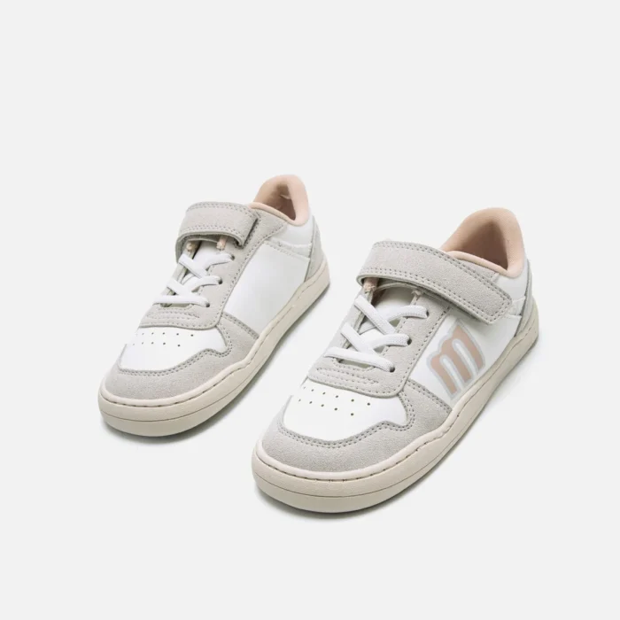 Deportivas Barefoot Mustang Free Blanco/Rosa Ref: 49313-C58631 - Imagen 2