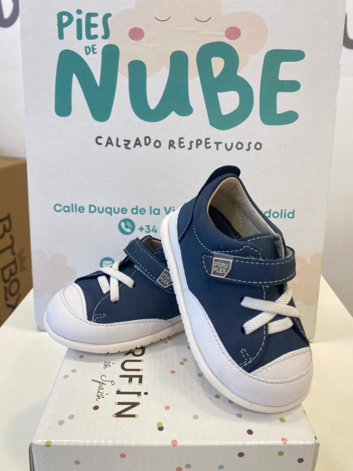 Piruflex Deportiva Primeros Pasos Nobuck Patia PF 166-9 - Imagen 2