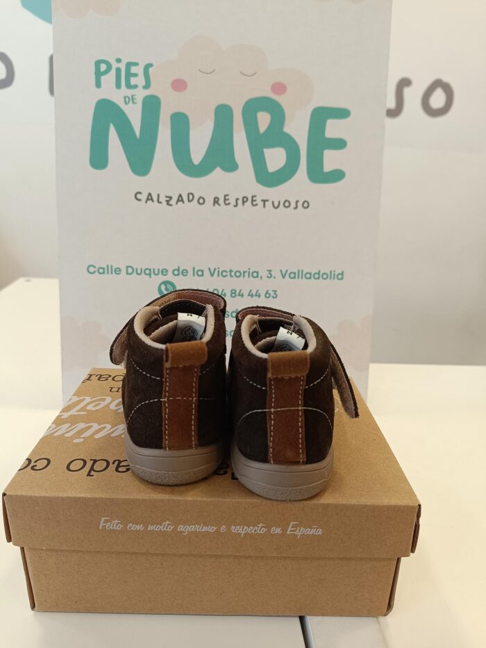 Botas Respetuosas ZapyFlex Modelo AK310185 Bolonia Choco-Cuero - Imagen 3
